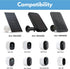 ALERTCAM 2-in-1 Weatherproof Gutter Mount for Arlo Solar Panel and Arlo Pro/Arlo Pro 2/Arlo Pro 3/Arlo Pro 4/Arlo Ulra Security Camera, Perfect An...