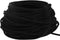 Black Faux Suede Cord Lace Leather Cord For Jewelry Making 3x1.5 mm-20 Feet....