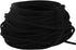 Black Faux Suede Cord Lace Leather Cord For Jewelry Making 3x1.5 mm-20 Feet....