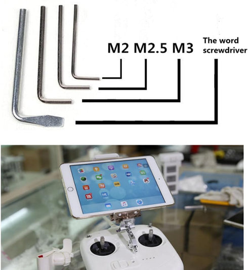 Mobile Device Phone Tablet Holder for DJI Phantom 3 Standard Remote Controller Support 3.5-5.5 inch Smartphones and 7-10 inch Tablet iPad......