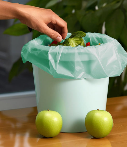 Compost Bags 3 Gallon 125 Packs,AYOTEE Compostable Trash Bags 3 Gallon, Small Biodegradable Trash Bags, Compost Bags For Countertop Bin,3 Gallon C...