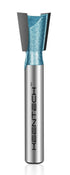 Router Bits, Carbide Tipped 8-Degree Dovetail Bit for Joinery, Industrial Grade Blue Cutting Tools for Woodworking (1/4 Inch Shank x 7/16 Inch Dia...
