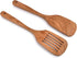 Salad Servers Acacia Wood Wooden Utensils for Serving Salad for Women, Fall Gifts,Thanksgiving Gifts,Christmas Gifts for Mom (Set of 2),(13" x 3" ...
