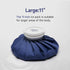 BICAREE Ice Pack for Injuries Reusable, Ice Bags Hot Water Bag for Hot & Cold Therapy and Pain Relief with Cover, No-Leak Elastic Breathable Ice B...