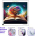 Life Tree of Book 5D Diamond Painting Kits for Adults, DIY Diamond Art Life Tree of Book Diamond Painting Kits Full Drill Crystal Rhinestone Embro...
