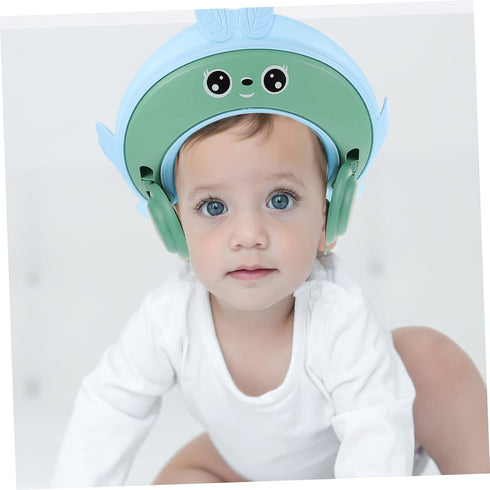 Shampoo Cap Baby Bath Hair Washing Hat for Toddlers Toddler Shower Visor Shower Cap Kids Hair Washing Station for Sink Shower Plastic Child...