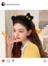 Funny Frog Headband for Women, Cute Animal Duck Frog Eye Cat Snail Kawaii Spa Headband Hair Accessories for Washing Face Shower Sports Beauty Skin...