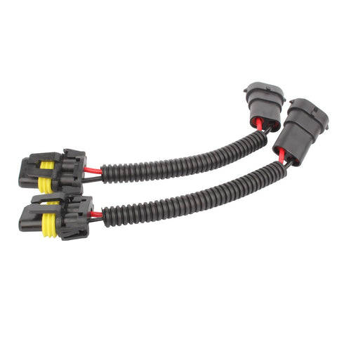 TOMALL H11 to 9005 9006 Retrofit Wiring Harness for Light Blub Connector Socket Adapter 12cm(5inch)...
