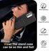 Case for Nokia G310 5G / Nokia G42 5G Phone Case with Tempered Glass Screen Protector, Folding Kickstand/Stand Wallet Card Holder/ Slots Silicone ...