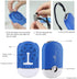 Yimart Portable Rechargeable Electric Bladeless USB Mini Air Conditioning Refrigeration Blower Dryer Fan For Eyelash Extension (Blue)...