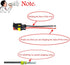 5Pin Connector,16AWG Way Car Waterproof Electrical Connector, Auto Electrical Wire Connectors Marine for Car, Truck, Boat, and Other Wire Connecti...