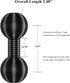 BRCOVAN Aluminum Alloy 1'' Ball to 1'' Ball Adapter Compatible with RAM Mounts B Size Double Socket Arm...