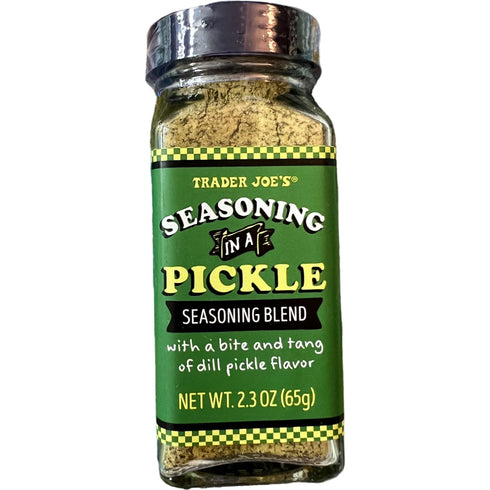 Trader Joe's Seasoning in a Pickle, Dill Pickle Flavor (Pack of 2)...