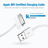 sarmert Apple Certified 30 Pin USB Charging Cable, 4.0ft USB Sync Charging Cord iPhone Compatible for 4 4s 3G 3GS iPad 1 2 3 iPod Touch Nano White...