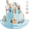 360 Degree Rotation Pen Holder,9 Slots Pencil Holder for Desk,Desk Organizer,Desk Accessories & Workspace Organizers,Apply Office, School, Home?Bl...