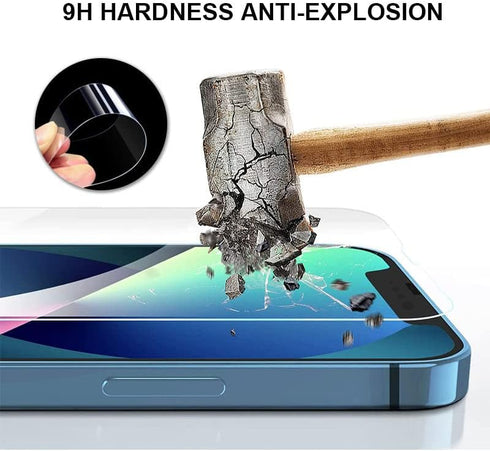 2 Pack Tempered Glass Screen Protectors for iPhone 13, iPhone 13 Pro, iPhone 13 Pro Max (iPhone 13 Pro)...