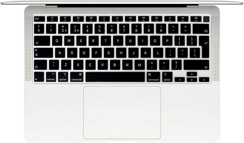 English Language Silicone Keyboard Cover A2179 Silicone Protective Skin Keyboard Protector for MacBook Air 13 inch with Touch ID A2337 M1 Chip EU ...