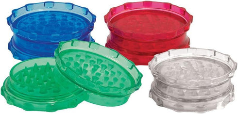 Large Acrylic Grinder ~ Assorted Colors ~ Approx 3.25 x 1 Inches...
