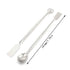 Maxmoral 3PCS Laboratory Spoon Spatula 2 in 1 Stainless Steel Lab Mixing Double End Reagent Sampling Spoon Spatula Tool 20cm...