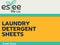 Laundry Detergent Sheets, Fresh Scent, 30 Sheets...