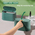 GILIF Mini Desktop Trash Can with Lid,Tiny Press Type Garbage Can with 90pcs Trash Bags,Small Little Cute Countertop Bathroom Waste Bin...