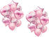 28Pcs Balloon Happy Birthday Party Decorations For Women Confetti Balloons 18" Star Heart Foil Balloons Wedding Decorations Helium Ballons Girl Bo...