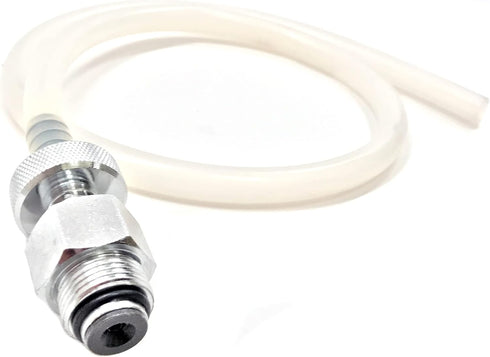AUTOMOTIVE OIL FUNNEL + Oil Filter DRAIN HOSE | Compatible with Toyota, Lexus, Scion Vehicles | No-Spill Tool Screws Directly into Filler Neck | F...