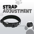 Chai's Choice Dog Collar Small (Black) | Comfortable & Stylish Pet Collar with Adjustable Strap Soft Padded | No-Choke & Quick Release | 3M Reflec...