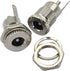 5 Pack 5.5mm x 2.1mm Female Socket Panel Mount Connector 5.5x2.1mm DC-099 Power Supply Jack Terminal Plug Adapter Replacement Repair Parts Solder ...