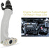 55587854 Turbo Oil Return Pipe Tube Compatible with Chevy Cruze Sonic Trax Buick Encore 1.4L Engine Turbocharger Oil Return Line Replaces 55587854...