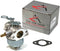 The ROP Shop | Carburetor Tecumseh Snow Blower Thrower 7hp 8hp HM70 HM80 Sears Craftsman 642...
