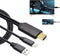 USB C to HDMI Cable,Phone toTV Adapter 6Ft 4K Display & Charging for Macbook Pro/iPad Pro/Chromebook/Laptop/Samsung phones to TV/Monitor/Projector...