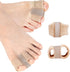 Gel Toe Separators with 2 Loops, Bunion Corrector for Women and Men 1 Pair, Toe Straighteners for Toe Overlapping and Crooked, Toe Spreader for Bu...