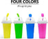 Magic Slushy Maker Cup, Quick Frozen Smoothies Cup,Cooling Cup Double Layer Squeeze Cup,Homemade Milk Shake Ice Cream Maker diy for Kids and Famli...