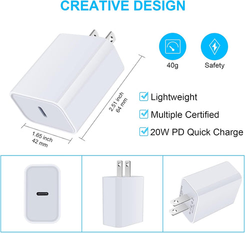 USB C Fast Charger for Google Pixel 9a 9 Pro XL Fold 9 8a 8 Pro 7a 7 7 Pro 6 6 Pro 6a 5 4 4a 4XL 3a 3XL 2 XL, Samsung Galaxy A16 A15 A14 5G S25 S2...