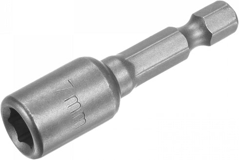uxcell Quick-Change Nut Driver Bit, 1/4" Hex Shank 7mm Magnetic Nut Setter Drill Bits, 1.89" Length, Metric...