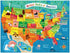 Mudpuppy Map of The U.S.A. to Go Puzzle, 36 Pieces, Ages 3+, Convenient Travel-Friendly Bag, Made with Safe, Non-Toxic Materials...