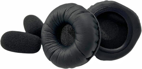 Ear Pads Cushions Replacement Compatible with Telex Airman 750 Aviation Headset Pad Earmuffs Cups Cover Headphone Repair Parts-Protein Leater......