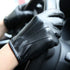 Long Keeper Men Leather Touchscreen Gloves Winter Driving Warm Wrist Gloves...