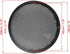 Unifizz 2pcs 8'' Plastic Audio Speaker Cover Mesh Subwoofer Grill Horn Guard Decorative Circle Grille Protector Black for Auto Car...