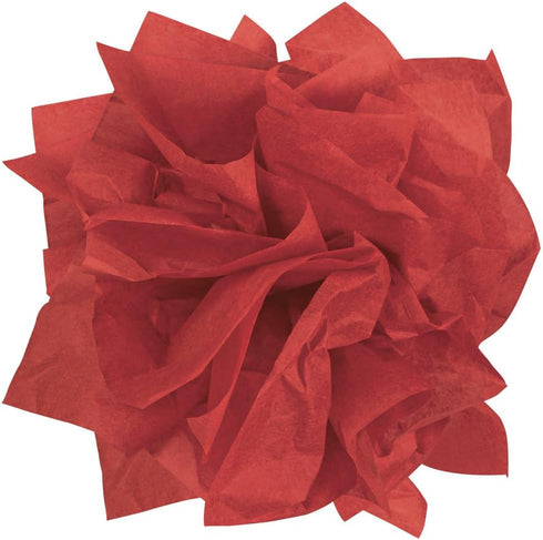 DecoPuffs Tissue Paper Squares, Scarlet, 5-1/2" x 5-1/2", 300 Count...