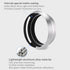 Haoge LH-X53W 3in1 Lens Hood with Adapter Ring with Cap Set for Fujifilm x100vi Fuji FinePix X70 X100 X100S X100T X100F X100V Camera Silver replac...