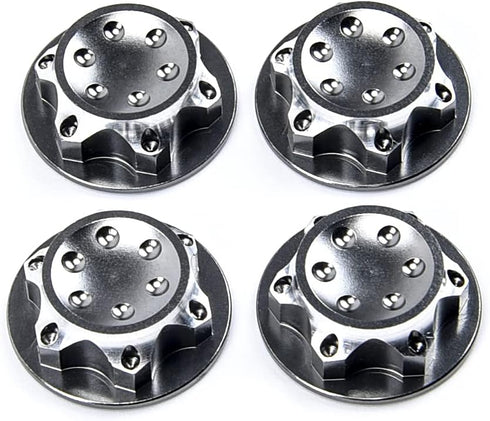 1/8 RC Car 17mm Hex Wheel Nut Anti-Skid Dust Lock Nuts Adapter for RC Off-Road Truck Redcat LOSI Wheel and Tire Accessories...