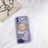 Ownest Compatible with iPhone 12 Pro Max Case for Clear Frosted PC Back 3D Sun Moon Cartoons Girls Woman and Soft TPU Bumper Silicone Slim Case fo...