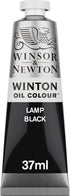 Winsor & Newton Winton Oil Color, 37ml (1.25-oz) Tube, Lamp Black...