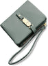 Wallets for Women Small Rfid Bifold Ladies Wallets Wristlet Change Purse for Card Coin with Wrist Strap...
