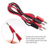 Multimeter Leads, Electrical Test Lead Kit - Banana to Alligator Clips, Banana to Banana Plugs, Banana to Plounger Mini Hooks Multimeter Leads Set...