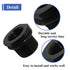 2 Pcs Thread Adapters and Metal Washers, Replacement Kit, 1/2 * 28, 5/8 * 24, black...