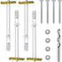 Steel Stud TV Mounting Kit, Metal Stud TV Mount Kit for Tilt & Low Profile TV, Drywall Anchors for TV Mounting Kit includes 4 Wall Anchors (1/4”) ...
