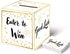 Raffle Box with 100 Raffle Tickets Gold Ballot Box with Slot Enter to Win Cards Suggestion Box Donation Box Collection Box...
